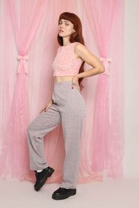 ❤️ 80s #1 Crush Plaid Pants