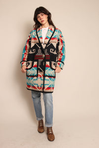 90s Reversible Southwestern Jacket