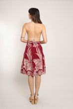 70s Bird Print Wrap Skirt