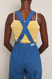 80s Blue Overalls