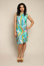 60s Psychedelic Shift Dress