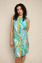 60s Psychedelic Shift Dress