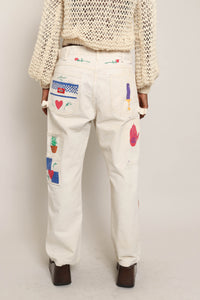 00s Hand Painted Carpenter Pants