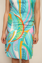 60s Psychedelic Shift Dress