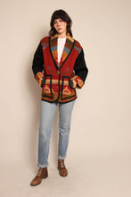 90s Reversible Southwestern Wool Jacket