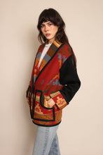 90s Reversible Southwestern Wool Jacket