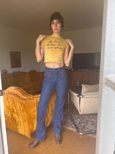 70s Faded Glory Embroidered Jeans