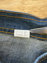 1970s Levi's Orange Tab Wide Leg Dark Wash Bell Bottom Jeans