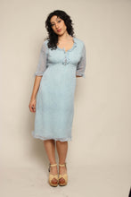Y2K Floral Chiffon Peasant Dress