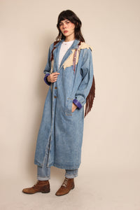 90s Southwestern Fringe Duster