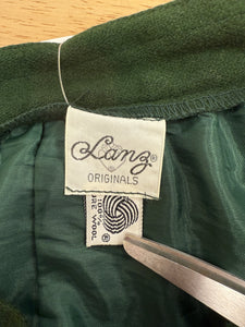 80s Green Lanz Skirt