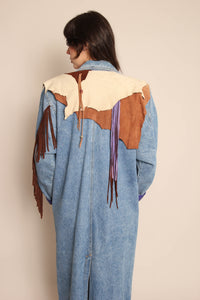 90s Southwestern Fringe Duster