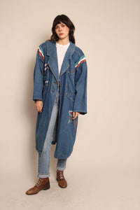 90s Hand Painted Duster