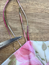 ❤️ 60s Rose Chiffon Dress