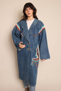 90s Hand Painted Duster