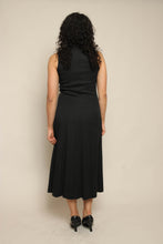 90s Charcoal Military Dress