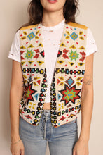 80s Beaded Southwestern Vest