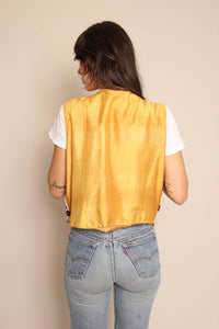 80s Beaded Southwestern Vest