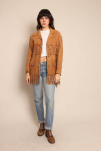 70s Embroidered Fringe Jacket
