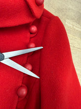 60s Mod Jacket Set With Fur Trim