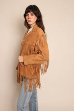 70s Embroidered Fringe Jacket