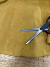 50s Suede Beaded Dress