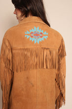 70s Embroidered Fringe Jacket