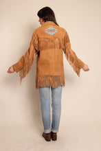 70s Embroidered Fringe Jacket