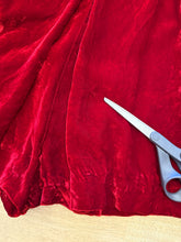 70s Flouncy Velvet Romper