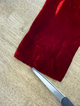 70s Flouncy Velvet Romper