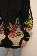 90s Fruit Basket Cardigan
