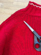 90s Snowflake Wool Sweater