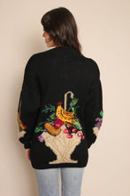 90s Fruit Basket Cardigan