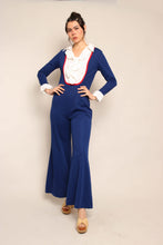 70s Tuxedo Bell Bottom Jumpsuit