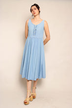 90s Laura Ashley Chambray Dress