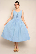 90s Laura Ashley Chambray Dress