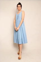 90s Laura Ashley Chambray Dress