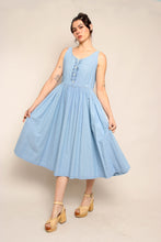 90s Laura Ashley Chambray Dress