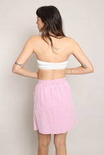 80s Pink Striped Skirt