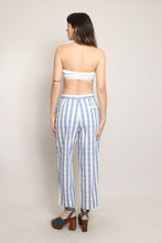 90s Striped Cotton Pants