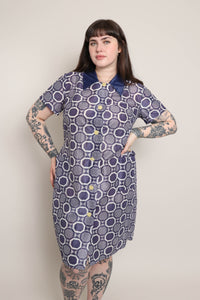 60s Mod Collar Dress