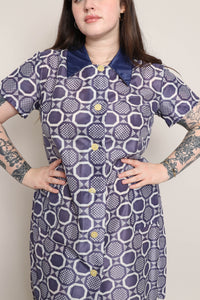 60s Mod Collar Dress