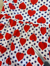 ❤️ 70s Heart Print Dress