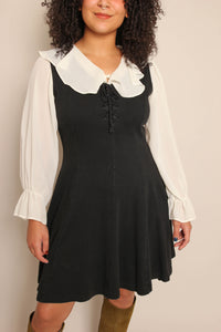 90s Crafty Witch Dress - L