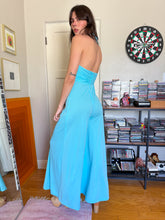 70s Macrame Halter Neck Jumpsuit