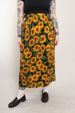 90s Sunflower Gauze Skirt