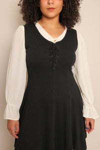 90s Crafty Witch Dress - L