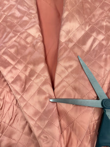 ❤️ 40s Quilted Pink Robe