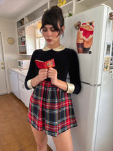 70s Plaid Mini Dress