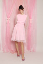 ❤️ 60s Pink Chiffon Dress